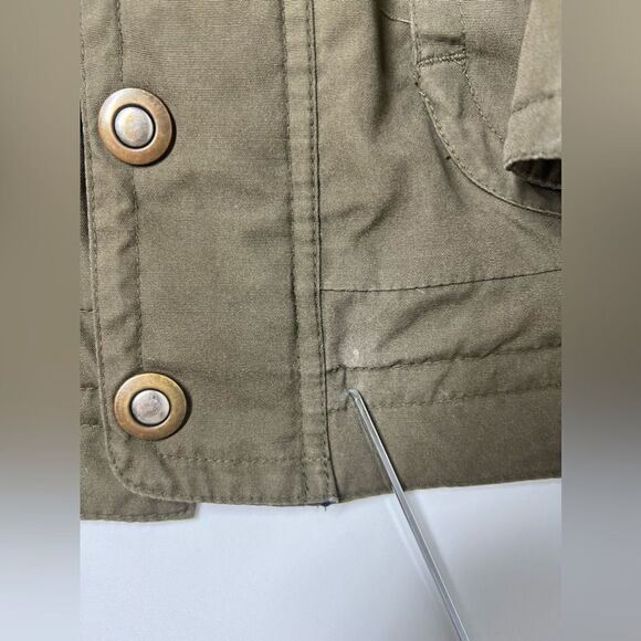 London Fog Vintage Flyer's Cold Weather Jacket - Olive Size L Lined - Picture 6 of 15